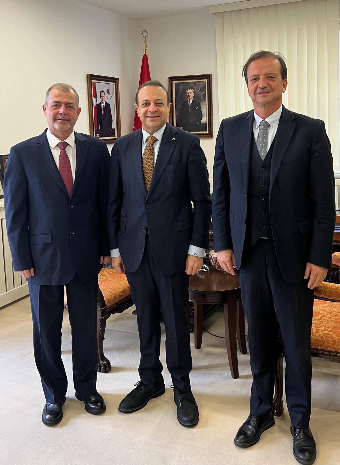 Caran Visit to Ambassador of Czech Republic